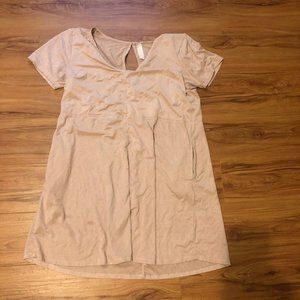 Altar'd State Tan A-Line Dress